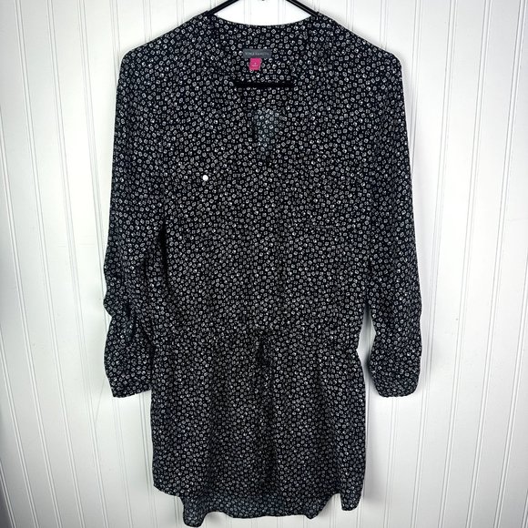Vince Camuto Black and White Dress‎ size Small - Picture 1 of 8